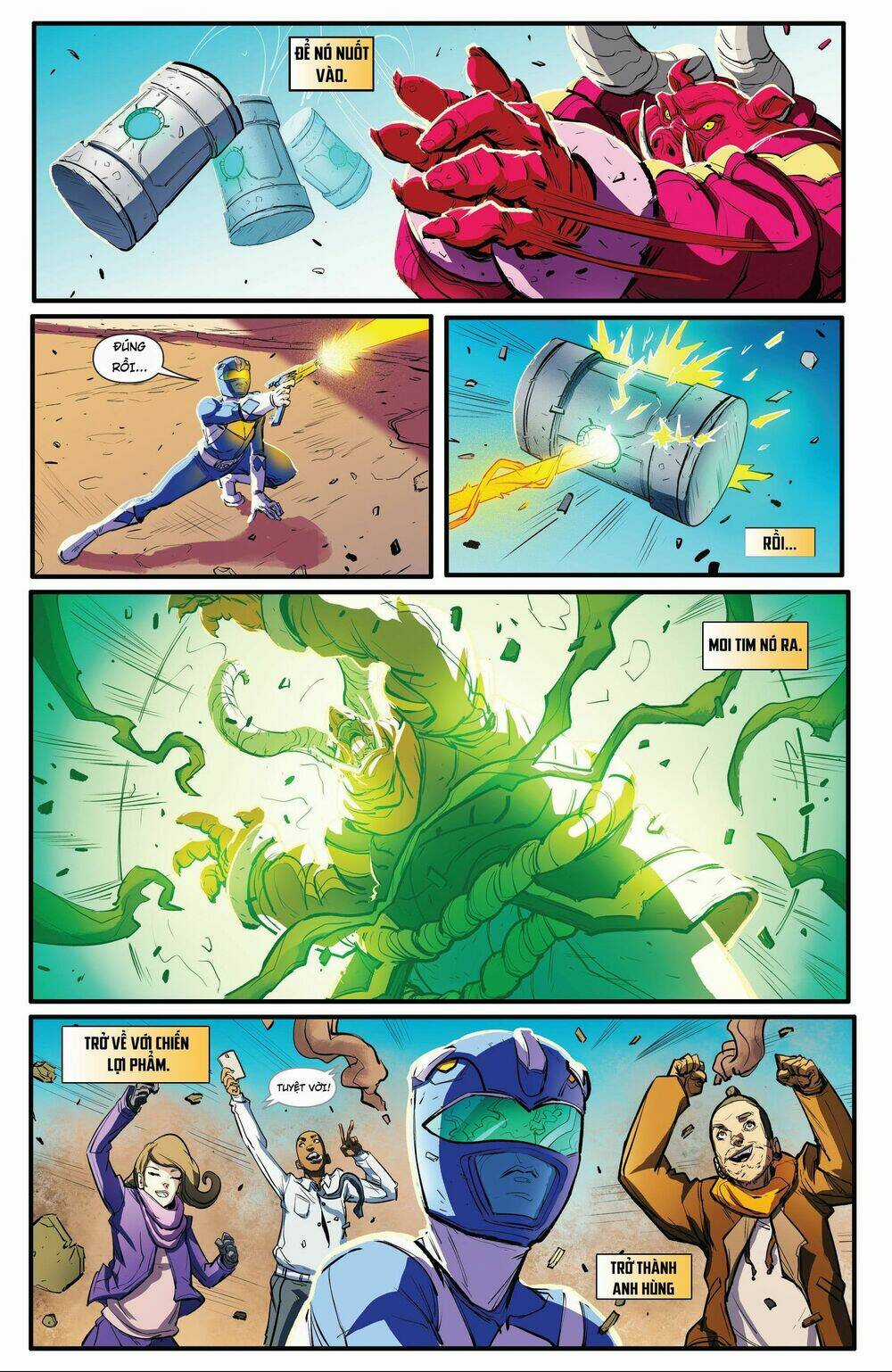 Mighty Morphin Power Rangers Chapter 10 trang 15