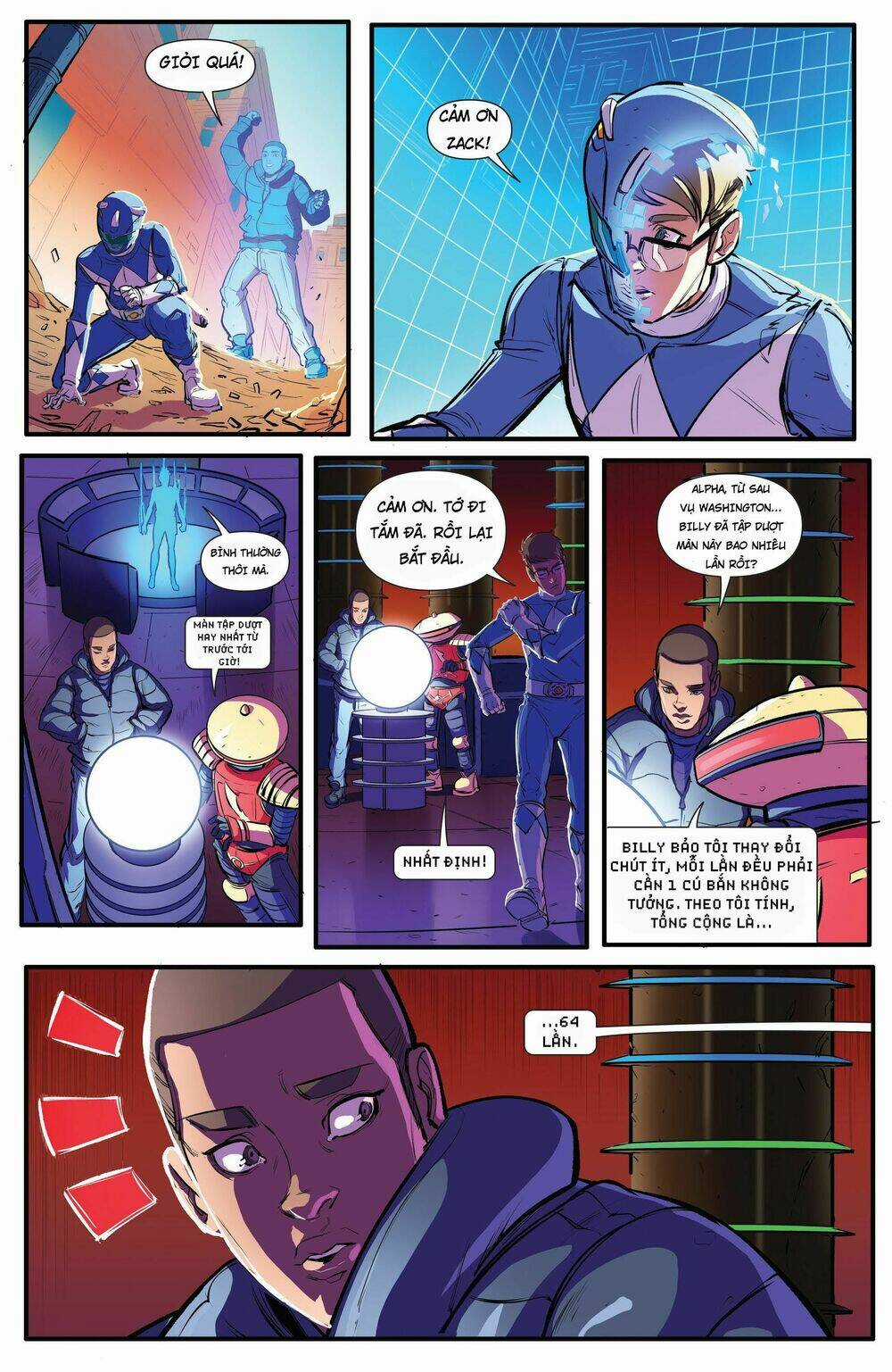 Mighty Morphin Power Rangers Chapter 10 trang 16