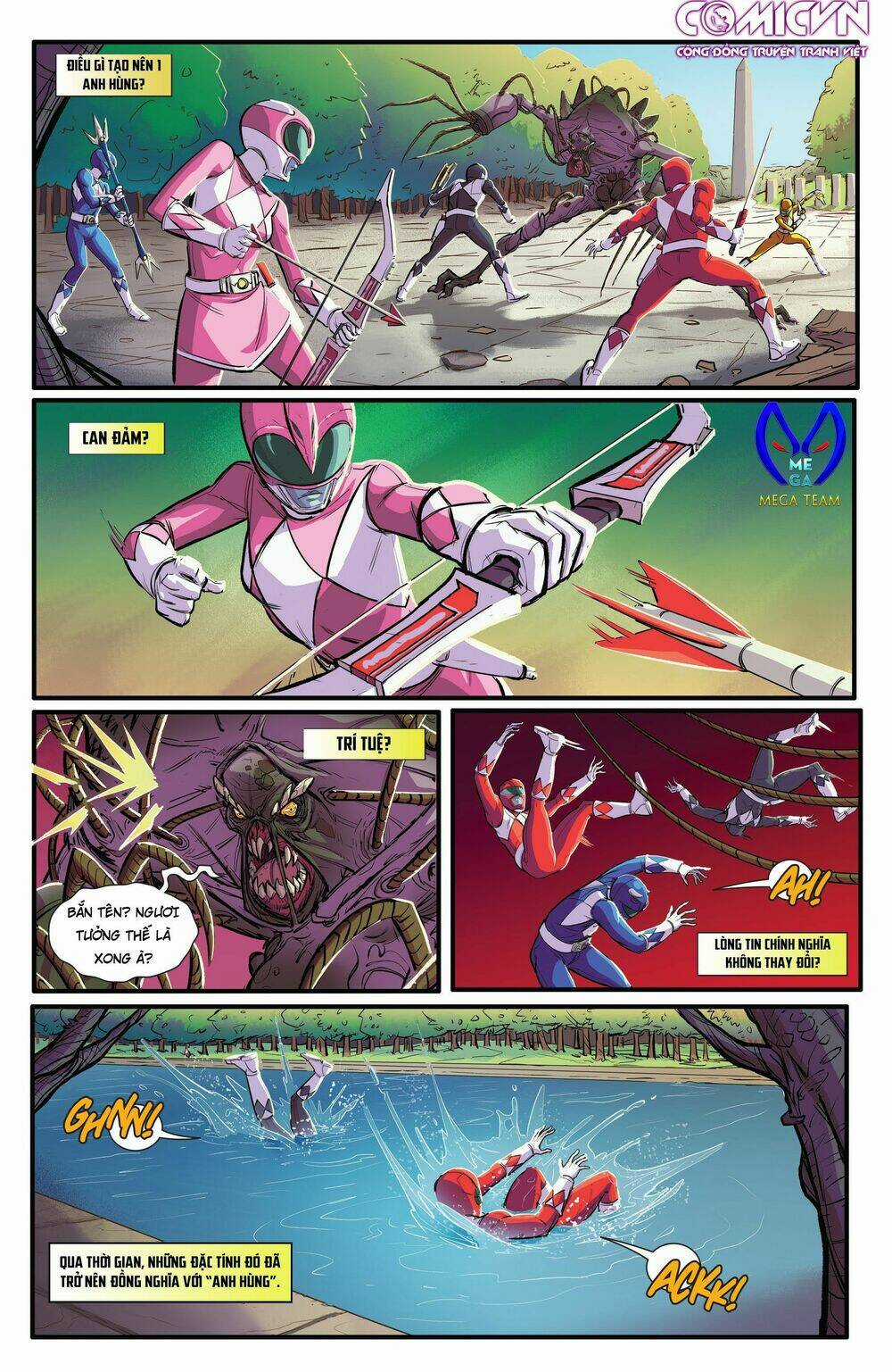 Mighty Morphin Power Rangers Chapter 10 trang 2