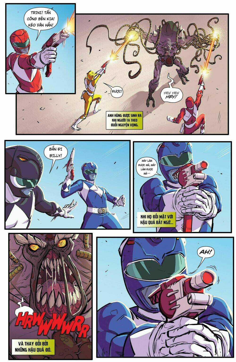 Mighty Morphin Power Rangers Chapter 10 trang 4