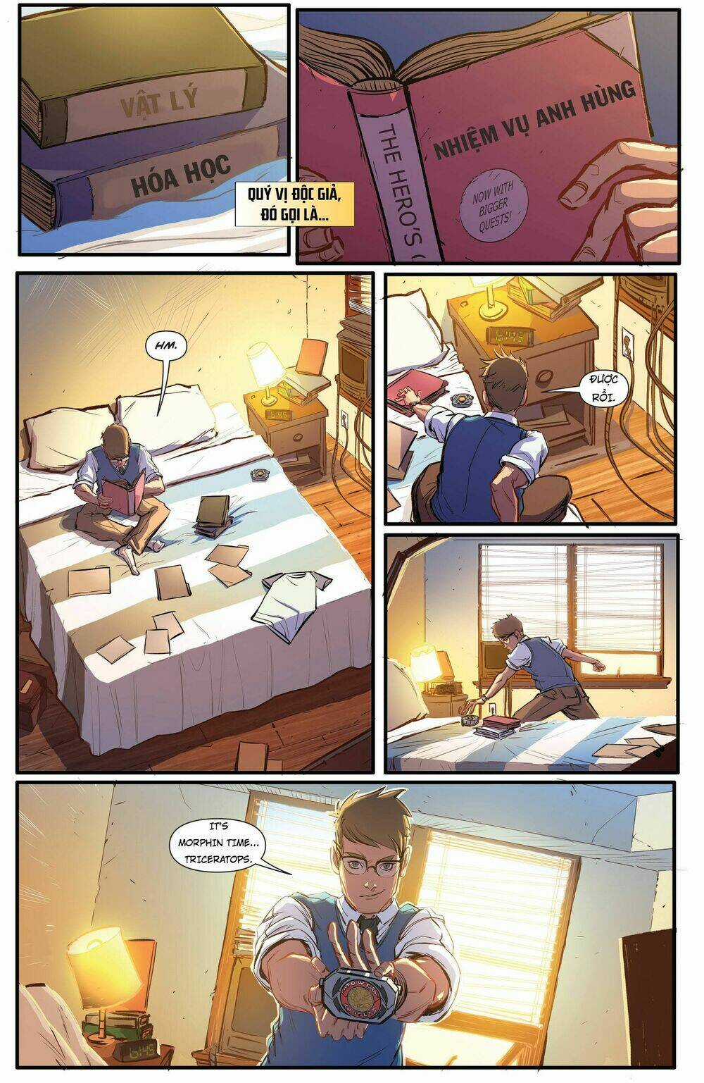 Mighty Morphin Power Rangers Chapter 10 trang 7