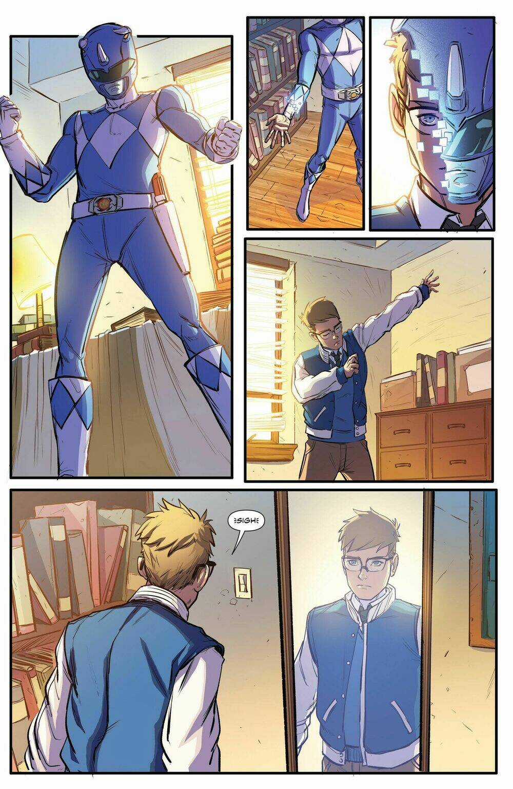 Mighty Morphin Power Rangers Chapter 10 trang 8