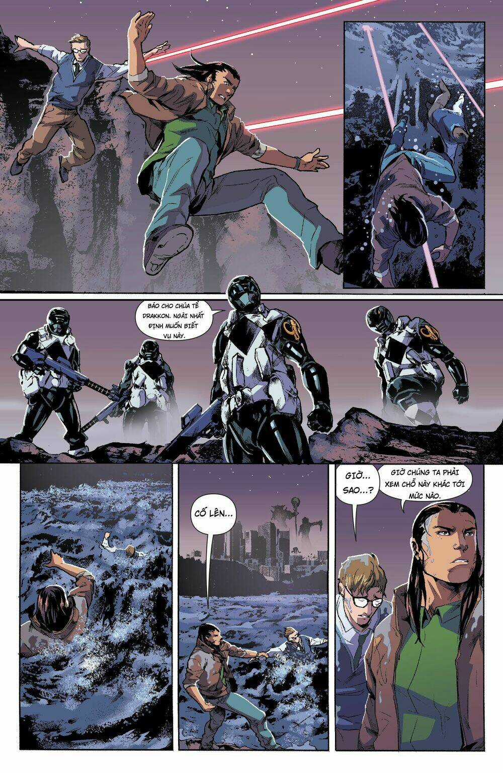 Mighty Morphin Power Rangers Chapter 11 trang 10