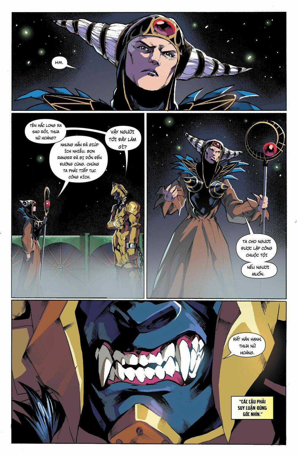 Mighty Morphin Power Rangers Chapter 11 trang 12