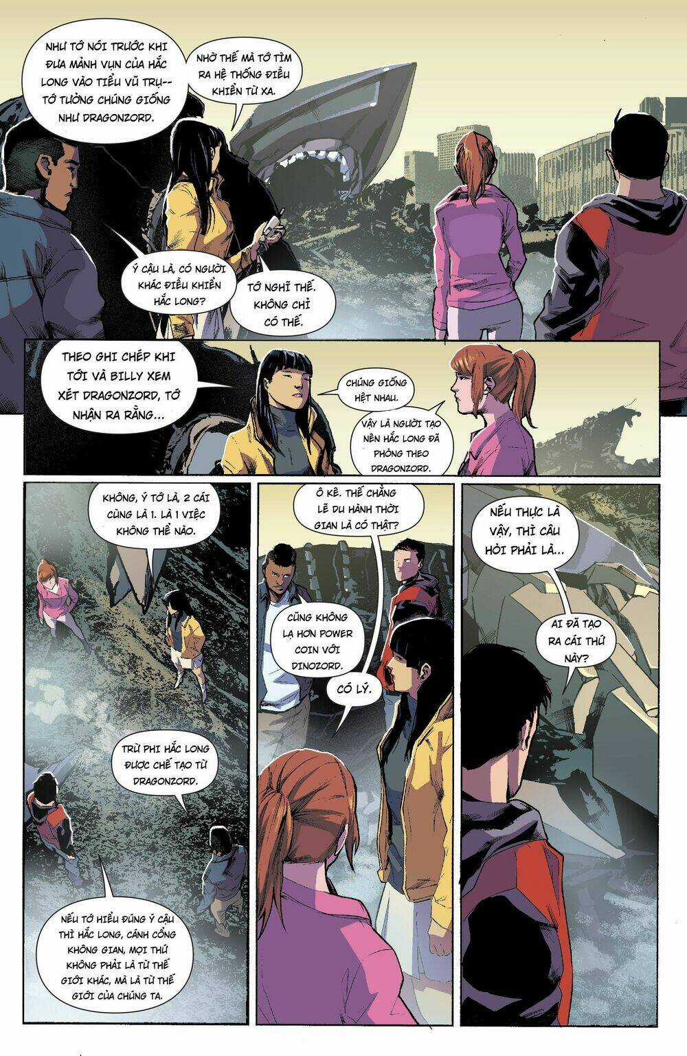Mighty Morphin Power Rangers Chapter 11 trang 14