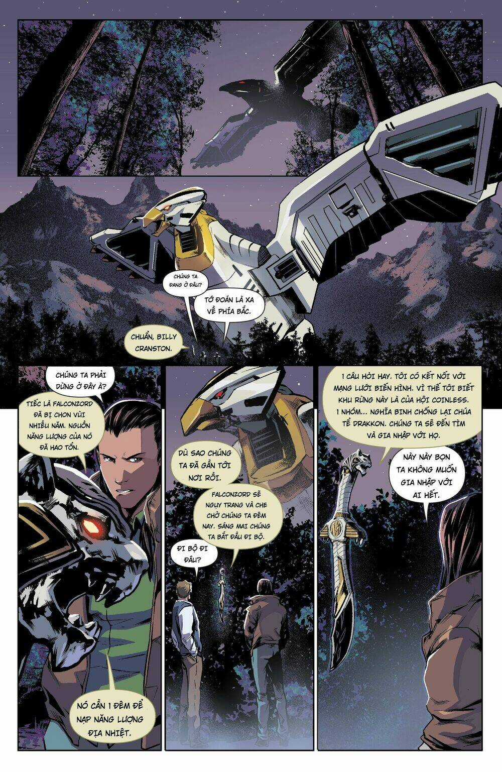 Mighty Morphin Power Rangers Chapter 12 trang 10