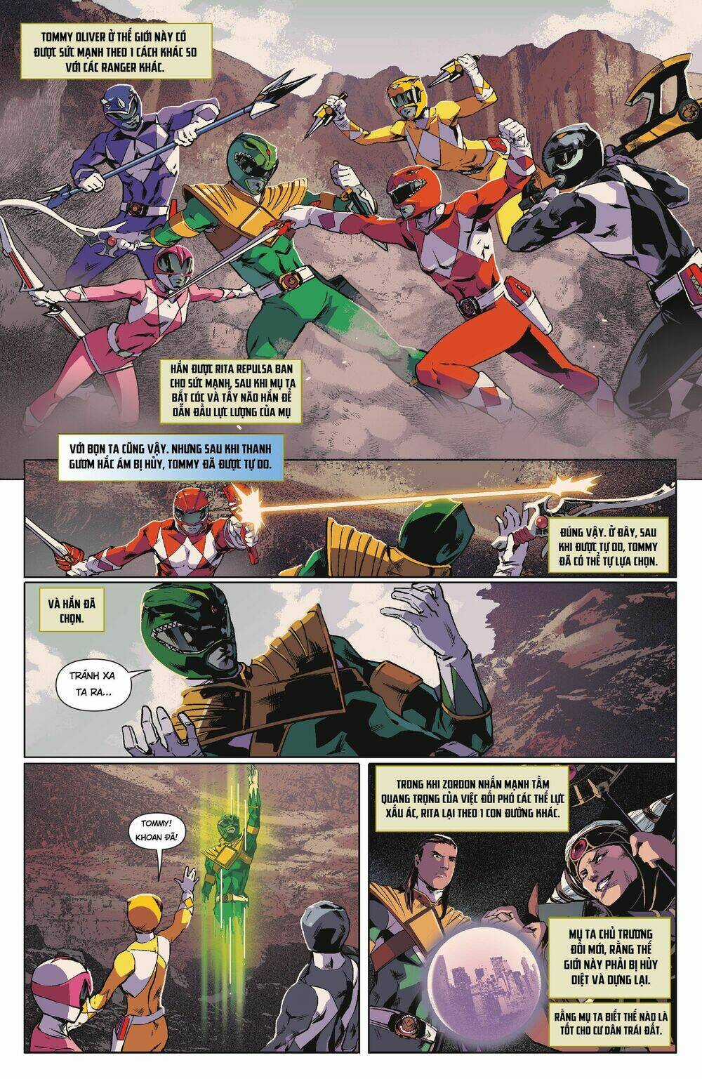 Mighty Morphin Power Rangers Chapter 12 trang 12