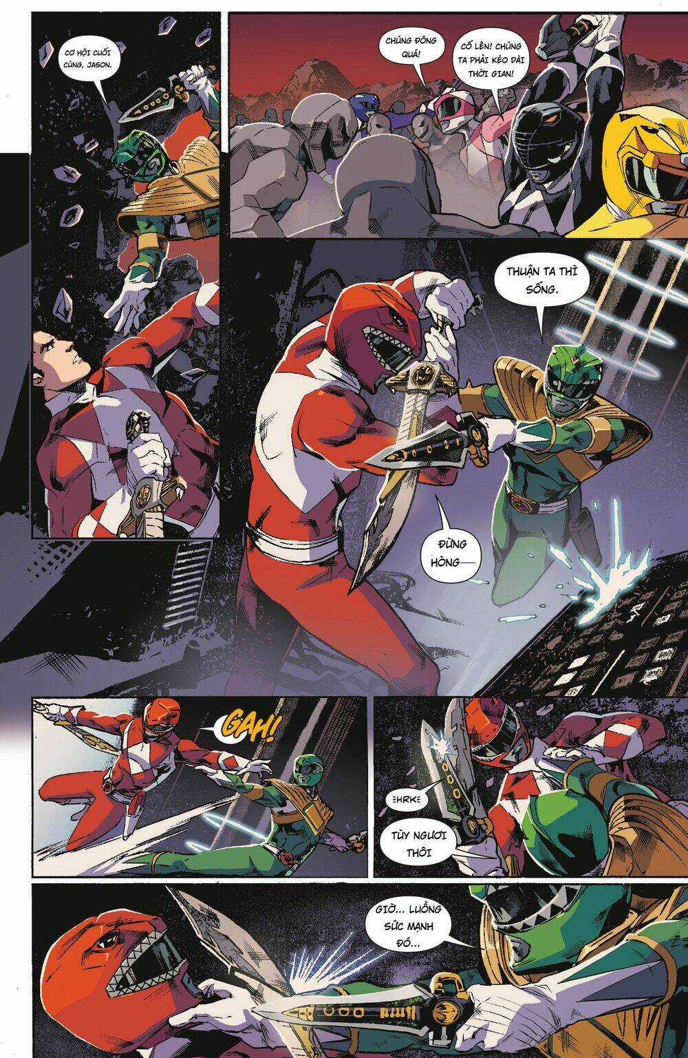 Mighty Morphin Power Rangers Chapter 12 trang 17
