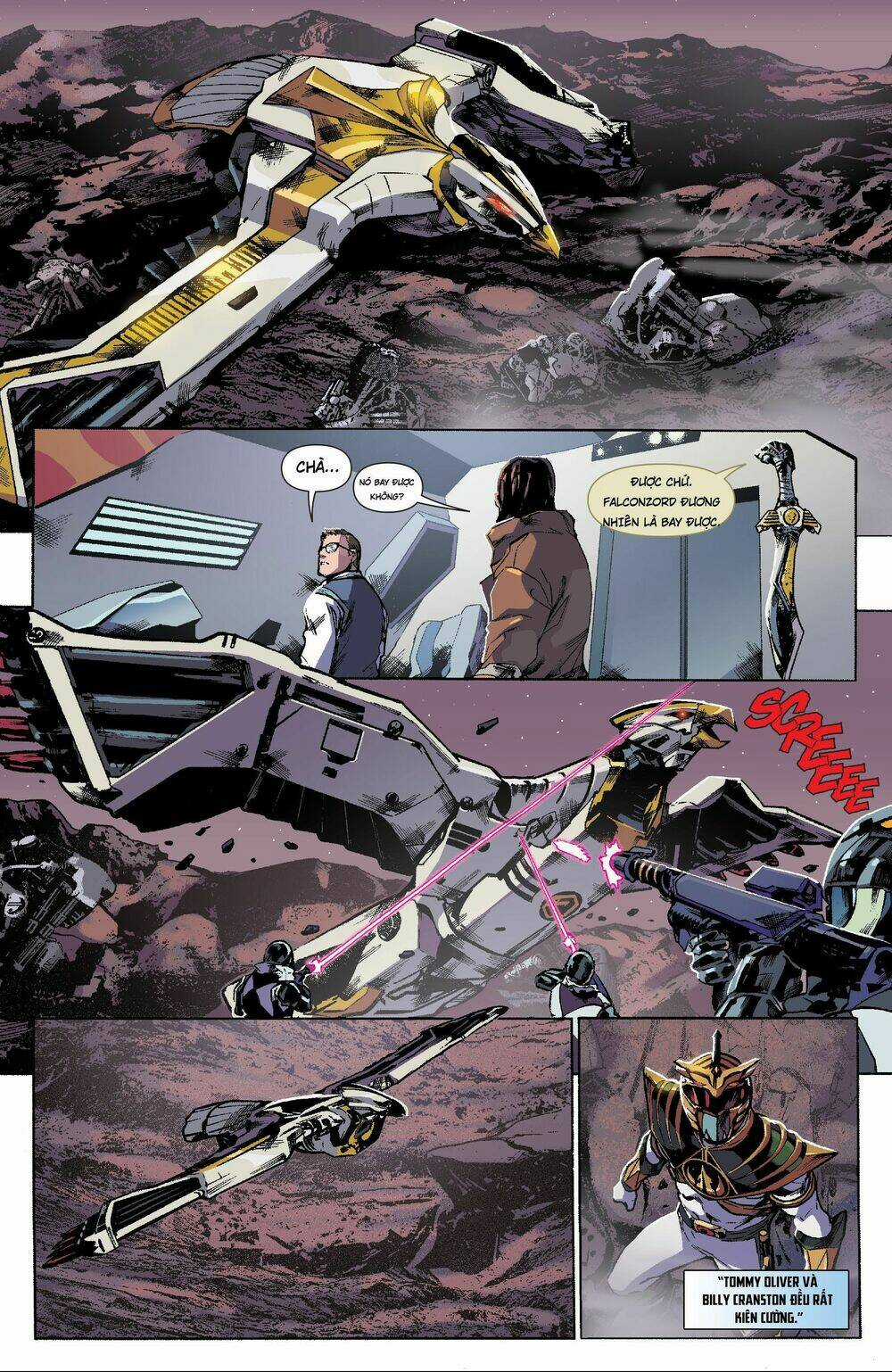Mighty Morphin Power Rangers Chapter 12 trang 6