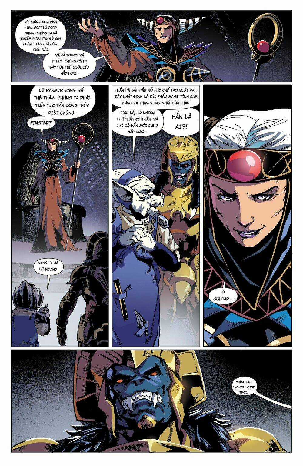 Mighty Morphin Power Rangers Chapter 12 trang 9