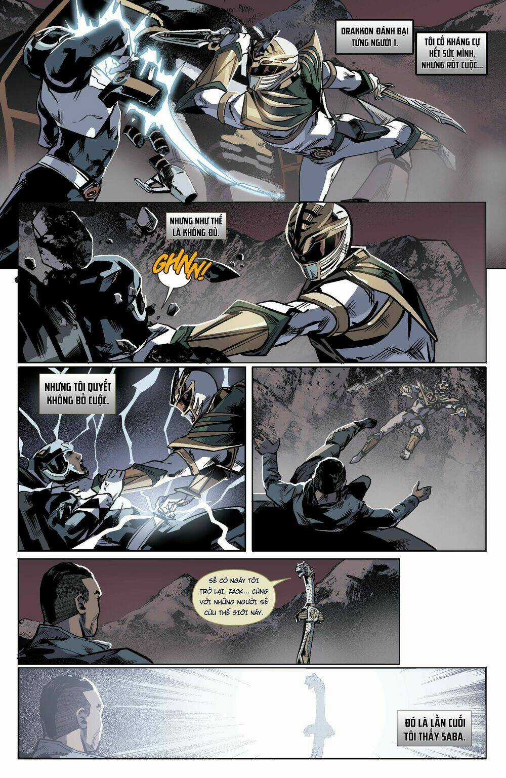 Mighty Morphin Power Rangers Chapter 13 trang 18