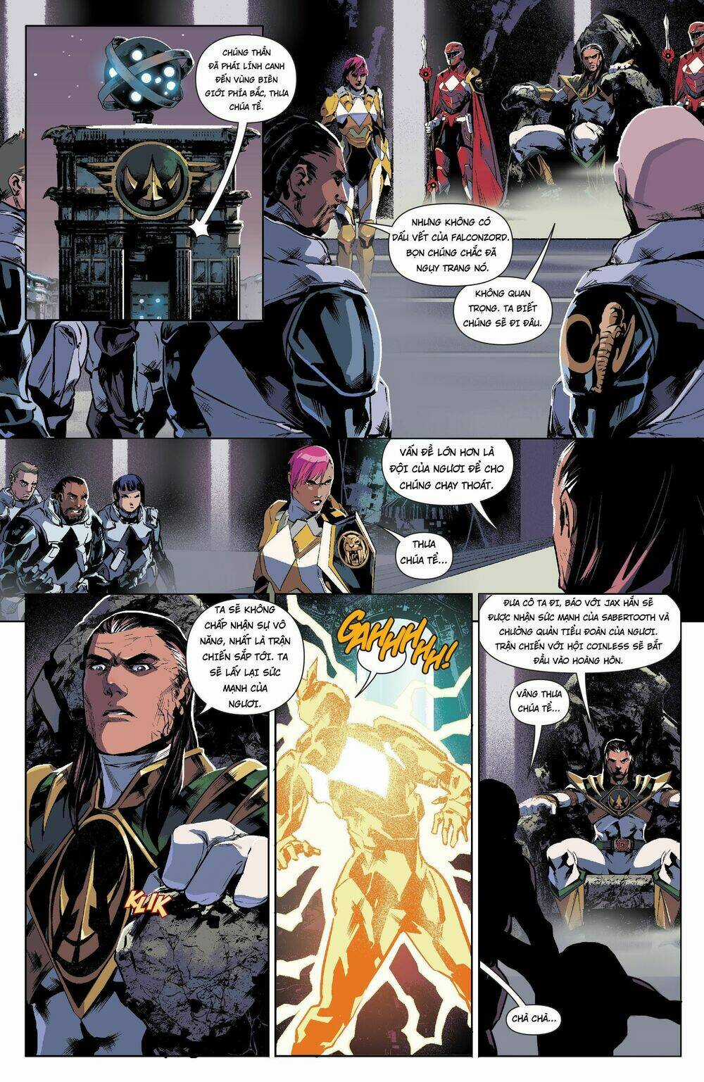 Mighty Morphin Power Rangers Chapter 13 trang 9