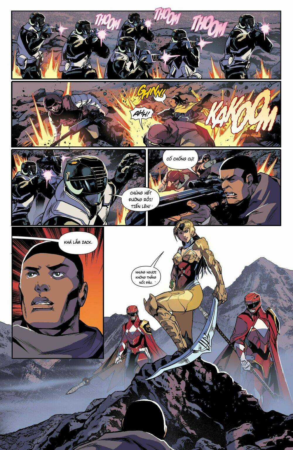 Mighty Morphin Power Rangers Chapter 14 trang 11