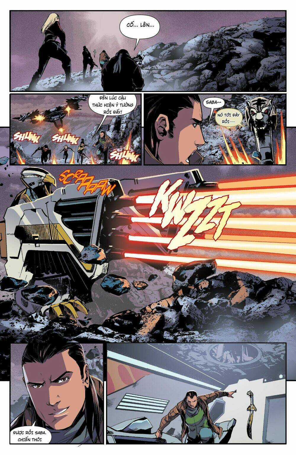 Mighty Morphin Power Rangers Chapter 14 trang 12