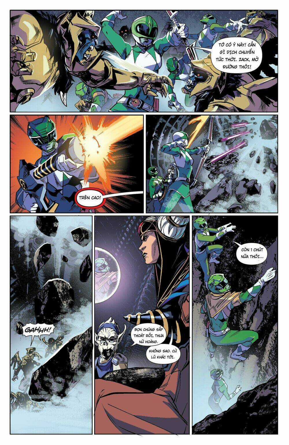 Mighty Morphin Power Rangers Chapter 14 trang 8