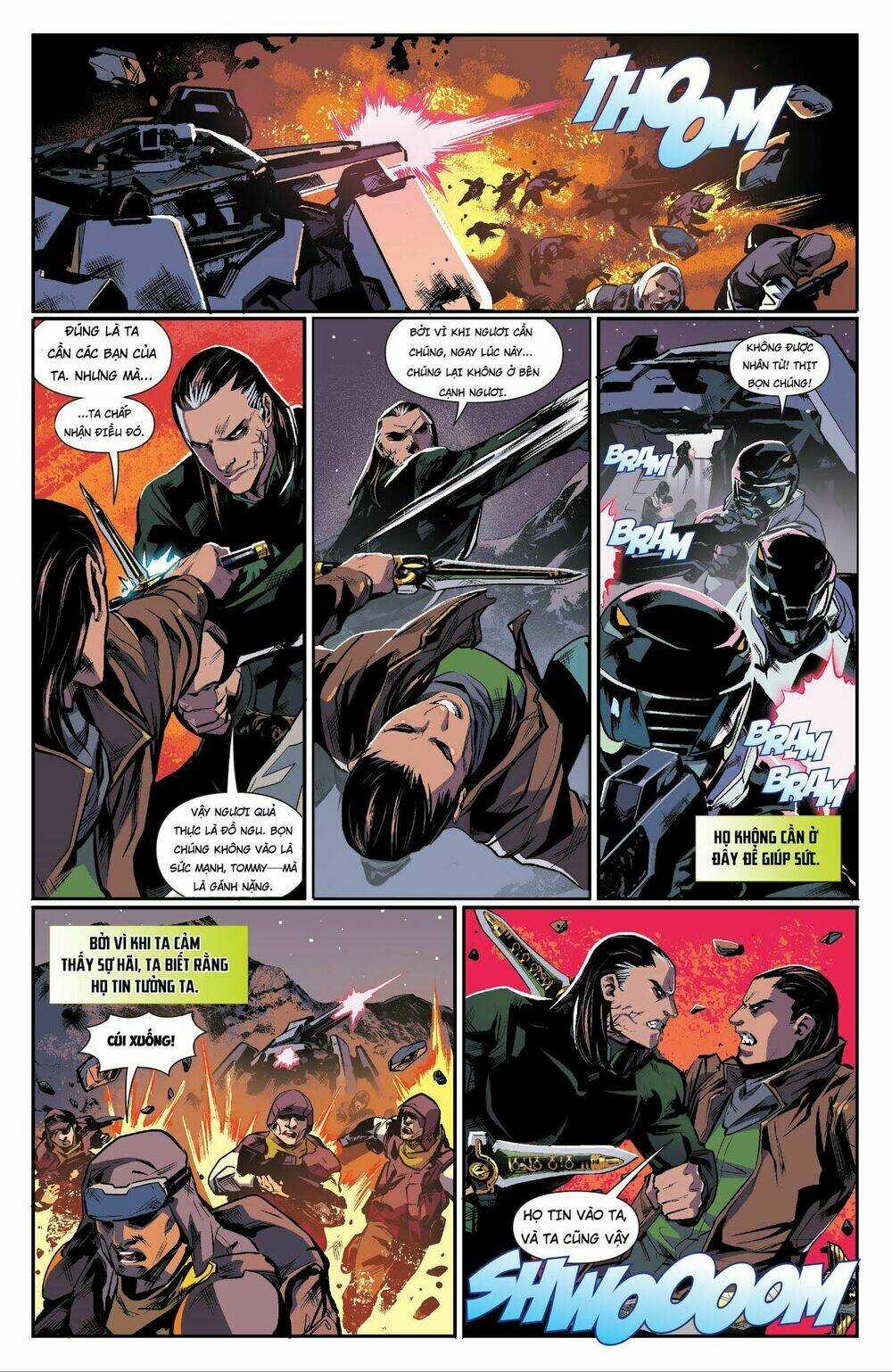 Mighty Morphin Power Rangers Chapter 16 trang 12