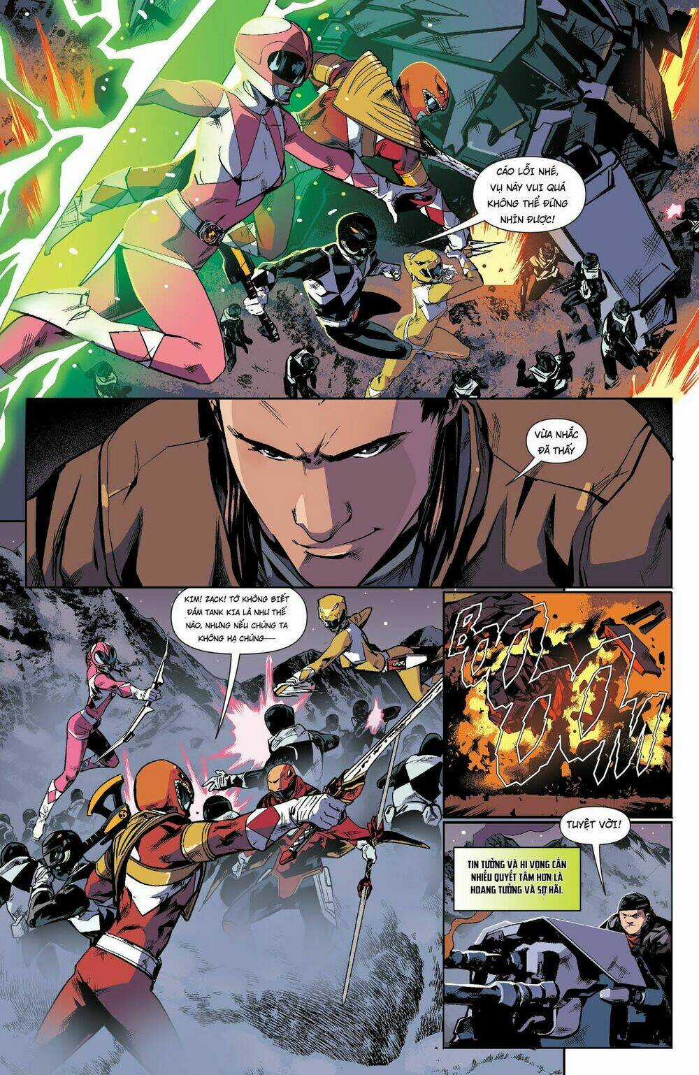 Mighty Morphin Power Rangers Chapter 16 trang 13