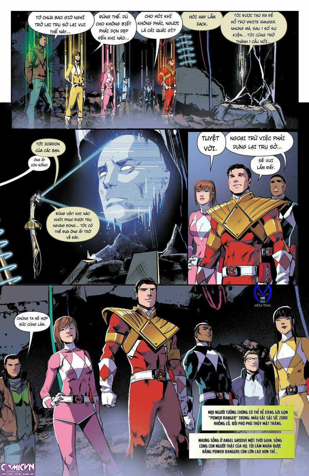 Mighty Morphin Power Rangers Chapter 16 trang 17