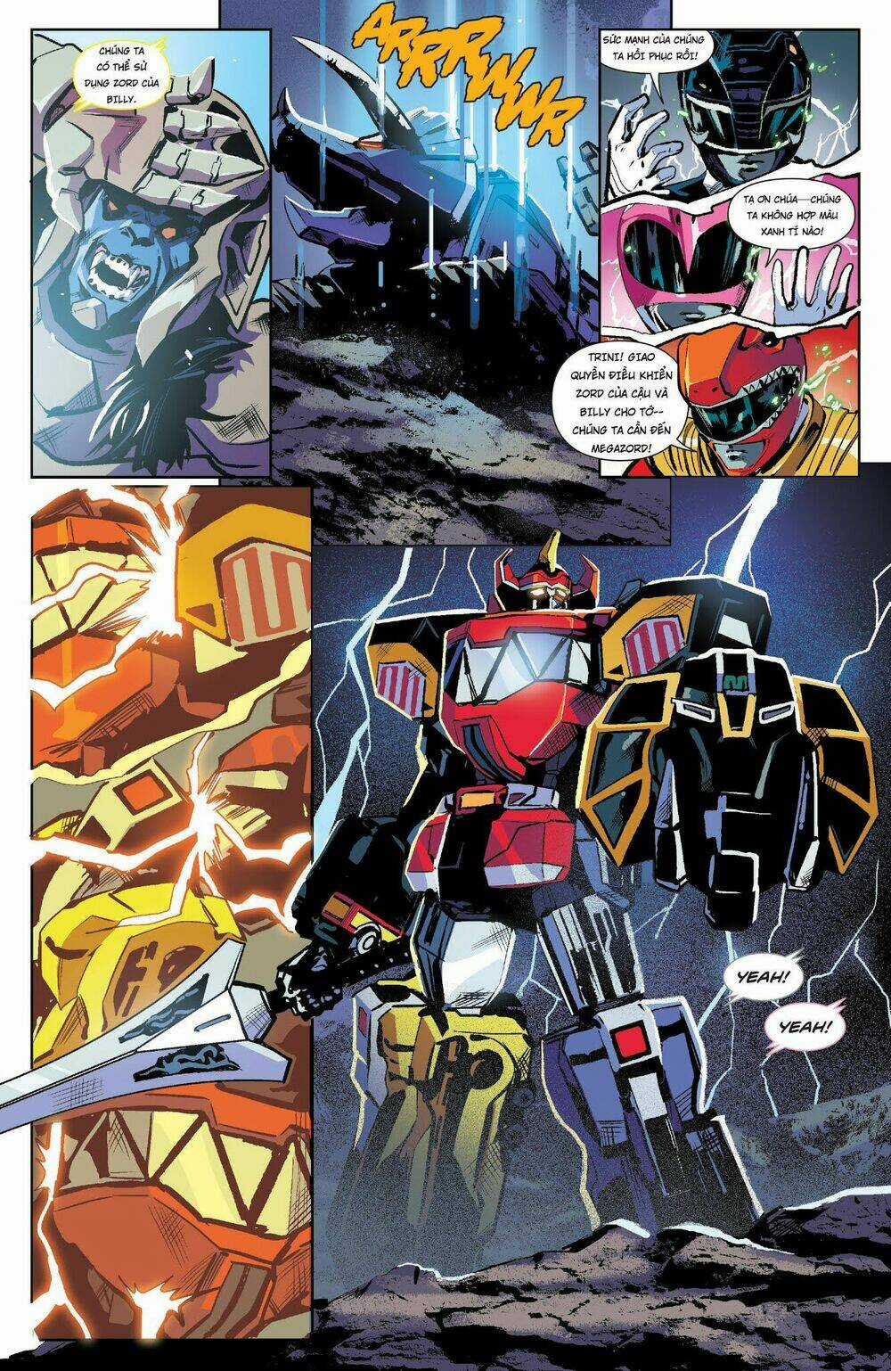 Mighty Morphin Power Rangers Chapter 16 trang 6