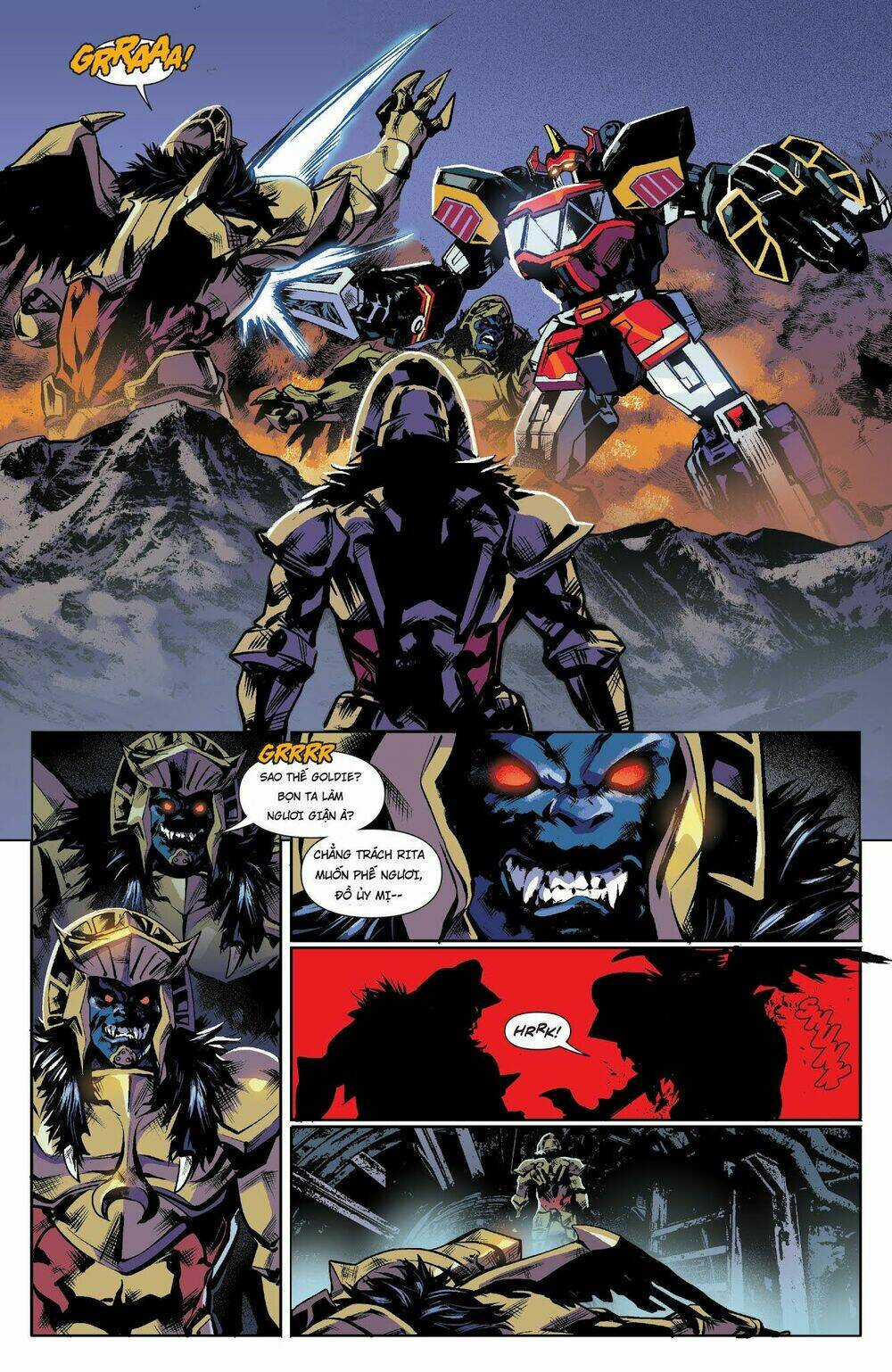 Mighty Morphin Power Rangers Chapter 16 trang 8