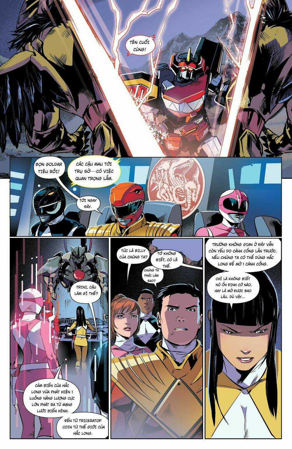 Mighty Morphin Power Rangers Chapter 16 trang 9