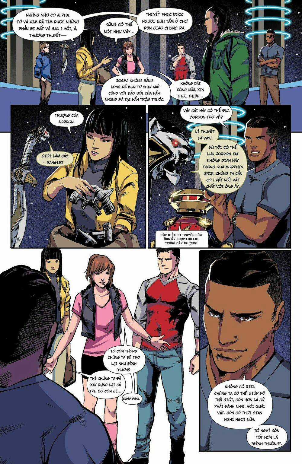 Mighty Morphin Power Rangers Chapter 17 trang 11