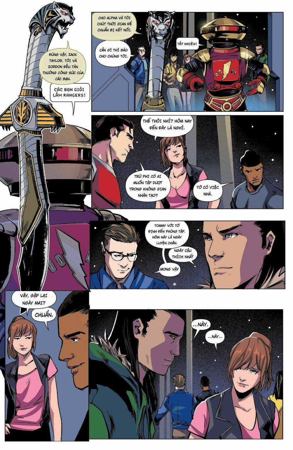 Mighty Morphin Power Rangers Chapter 17 trang 12