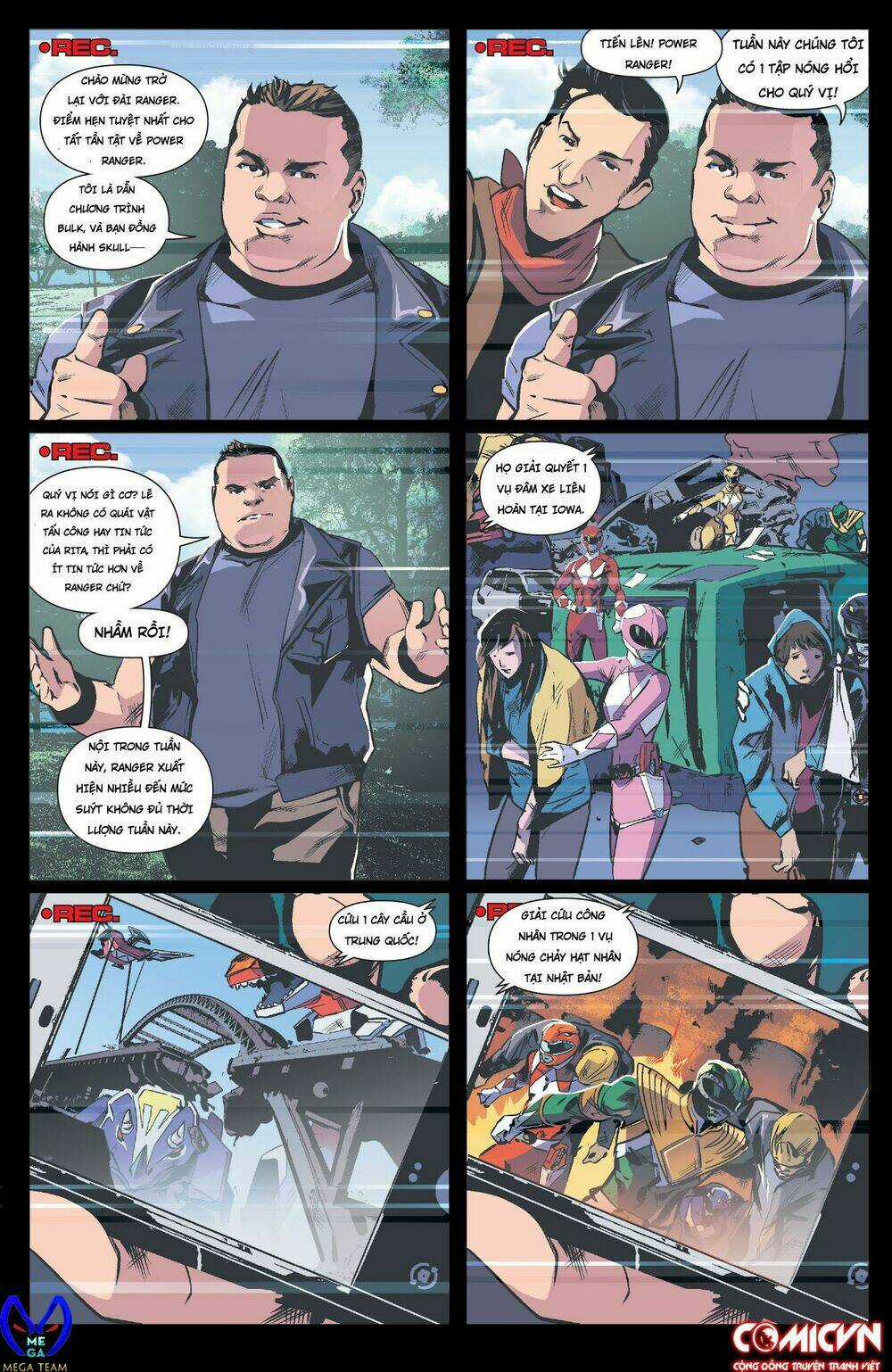 Mighty Morphin Power Rangers Chapter 17 trang 2