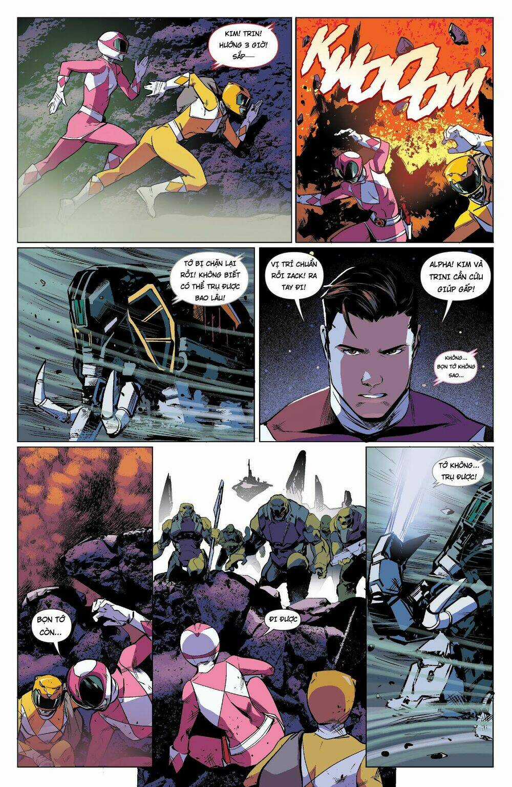 Mighty Morphin Power Rangers Chapter 17 trang 8