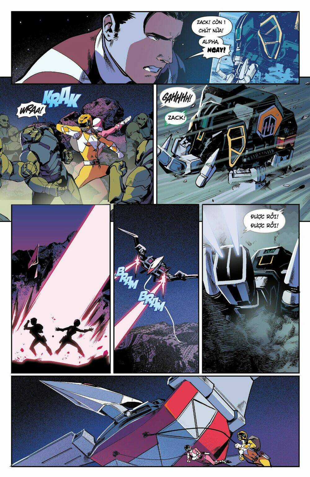 Mighty Morphin Power Rangers Chapter 17 trang 9