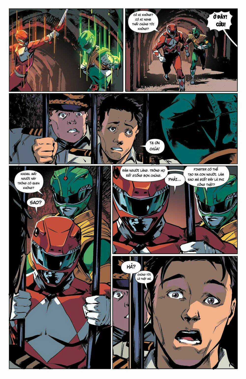 Mighty Morphin Power Rangers Chapter 18 trang 10