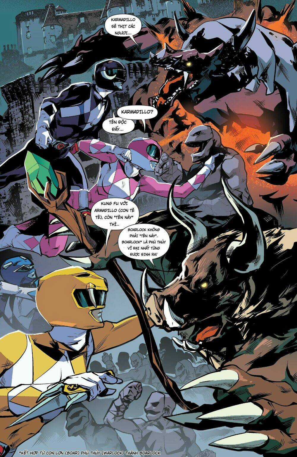 Mighty Morphin Power Rangers Chapter 18 trang 11