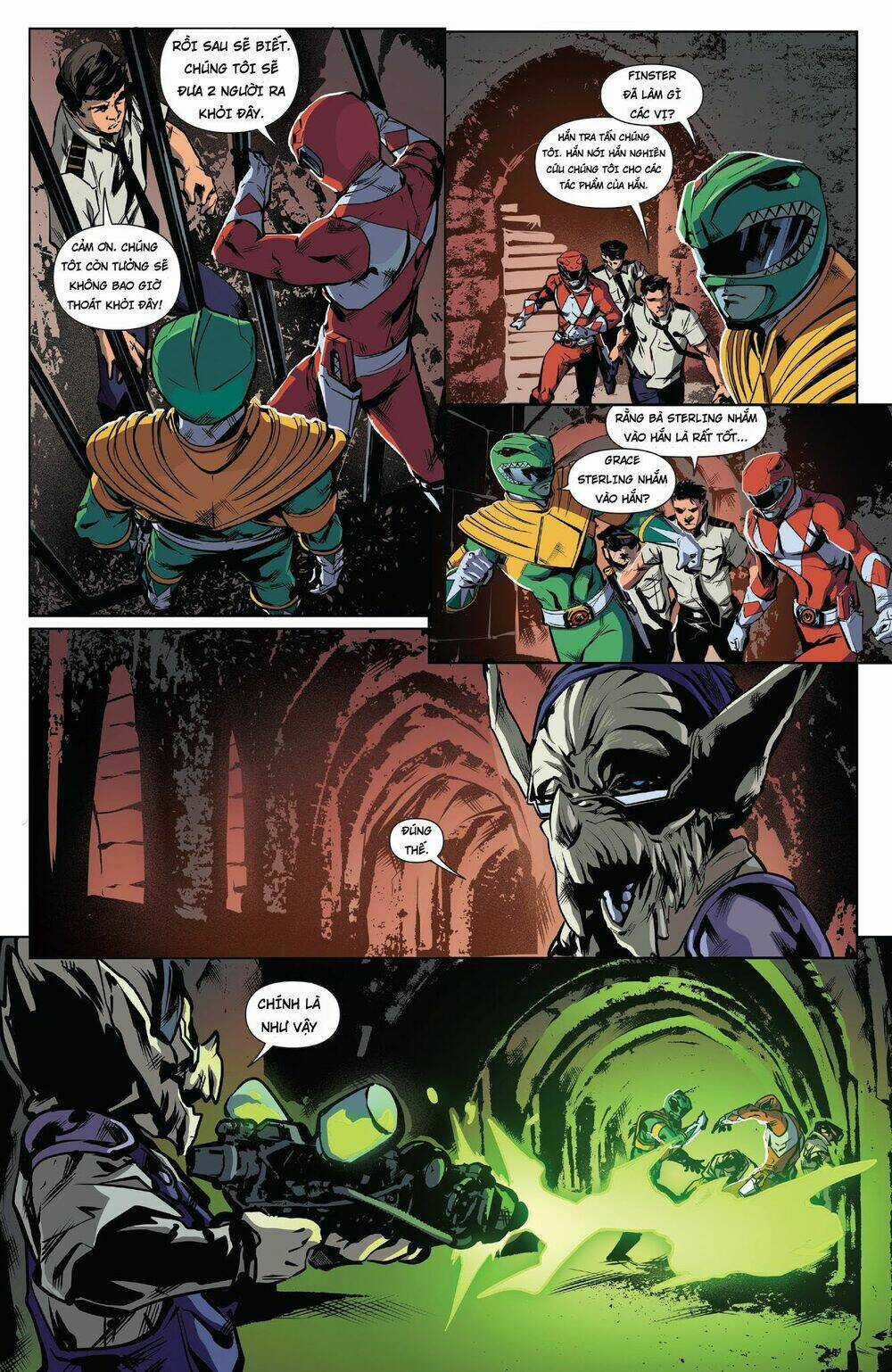 Mighty Morphin Power Rangers Chapter 18 trang 12