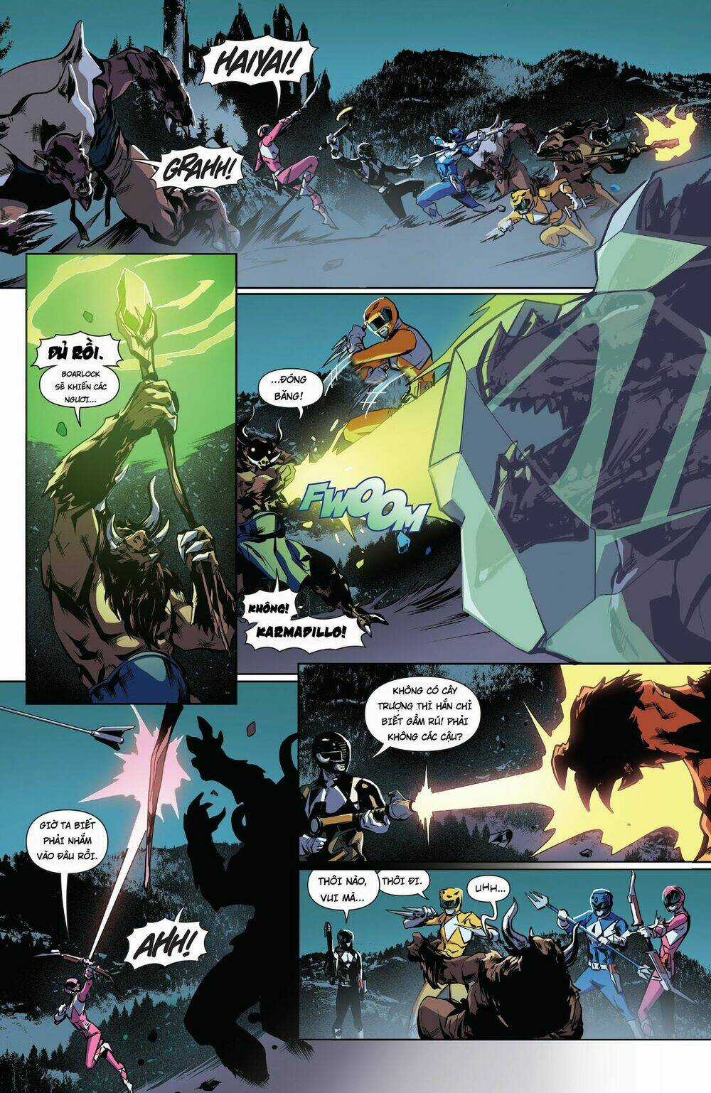Mighty Morphin Power Rangers Chapter 18 trang 13
