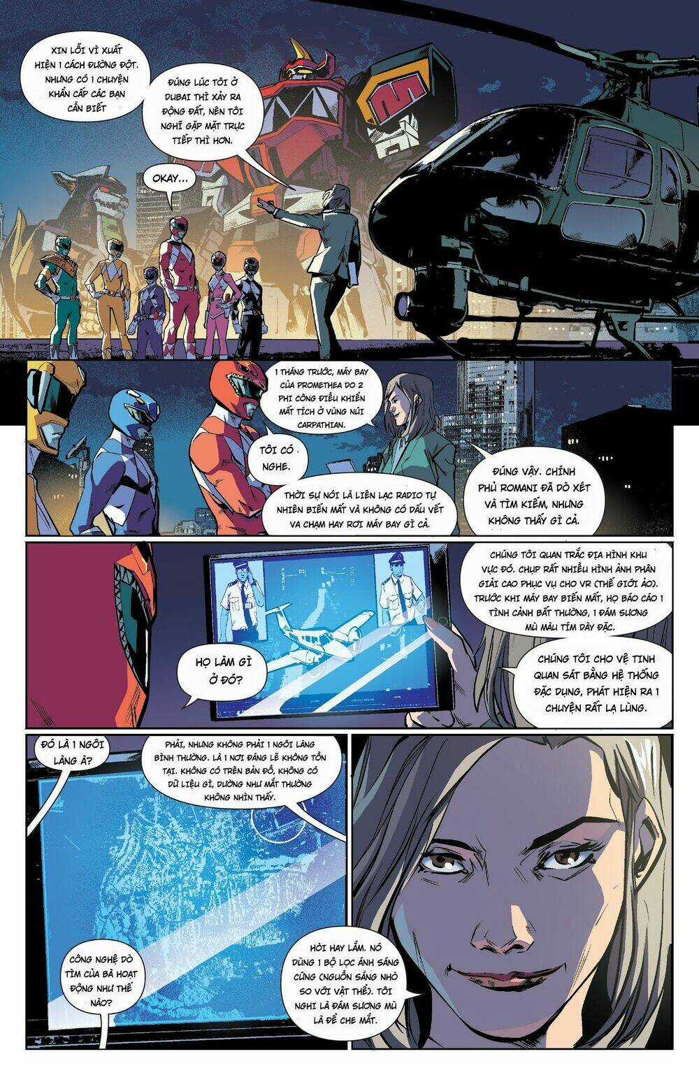 Mighty Morphin Power Rangers Chapter 18 trang 2