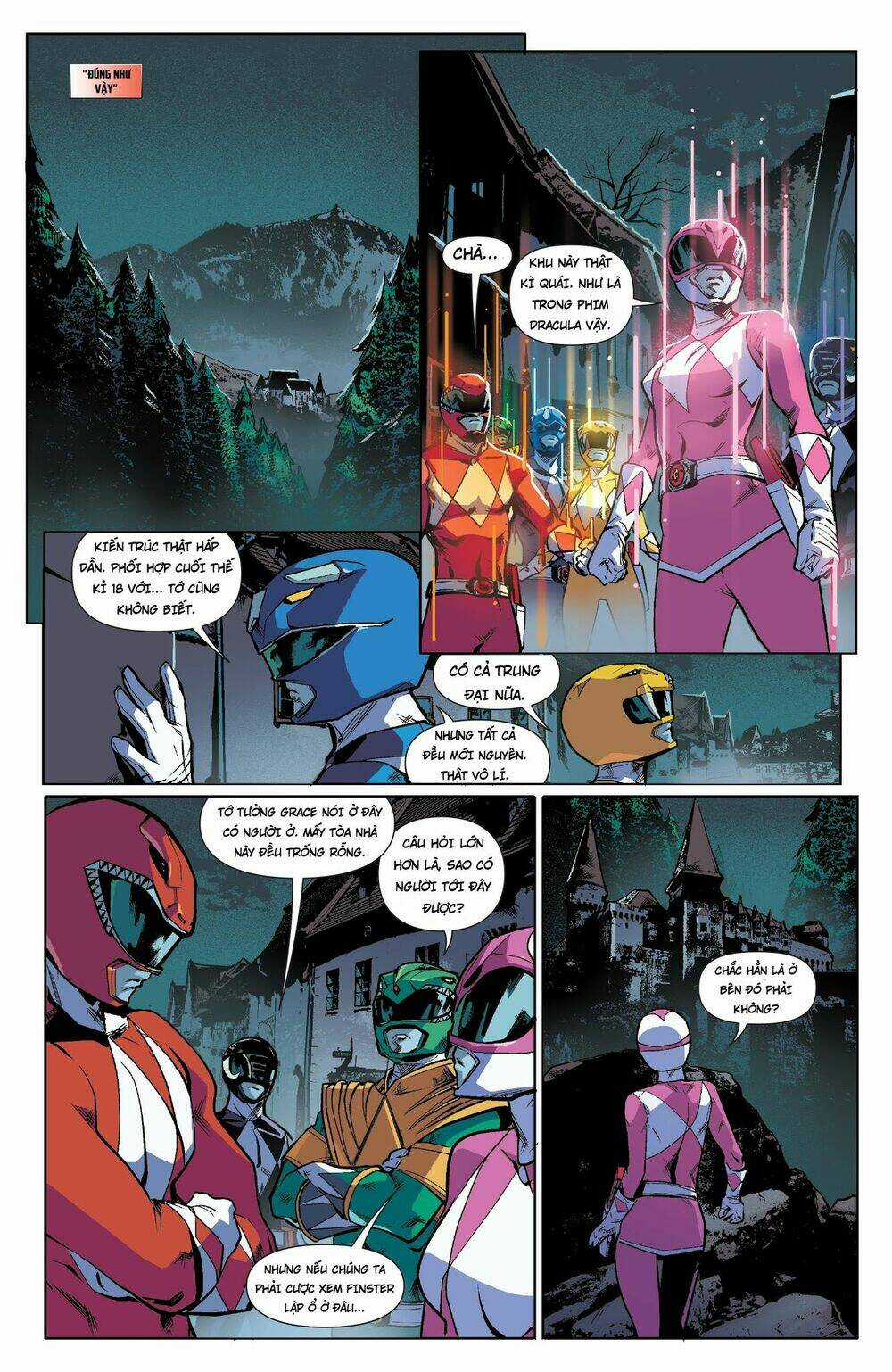 Mighty Morphin Power Rangers Chapter 18 trang 4