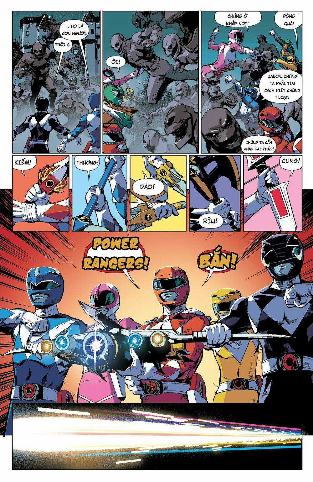 Mighty Morphin Power Rangers Chapter 18 trang 8