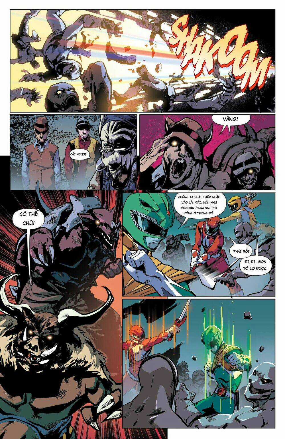 Mighty Morphin Power Rangers Chapter 18 trang 9