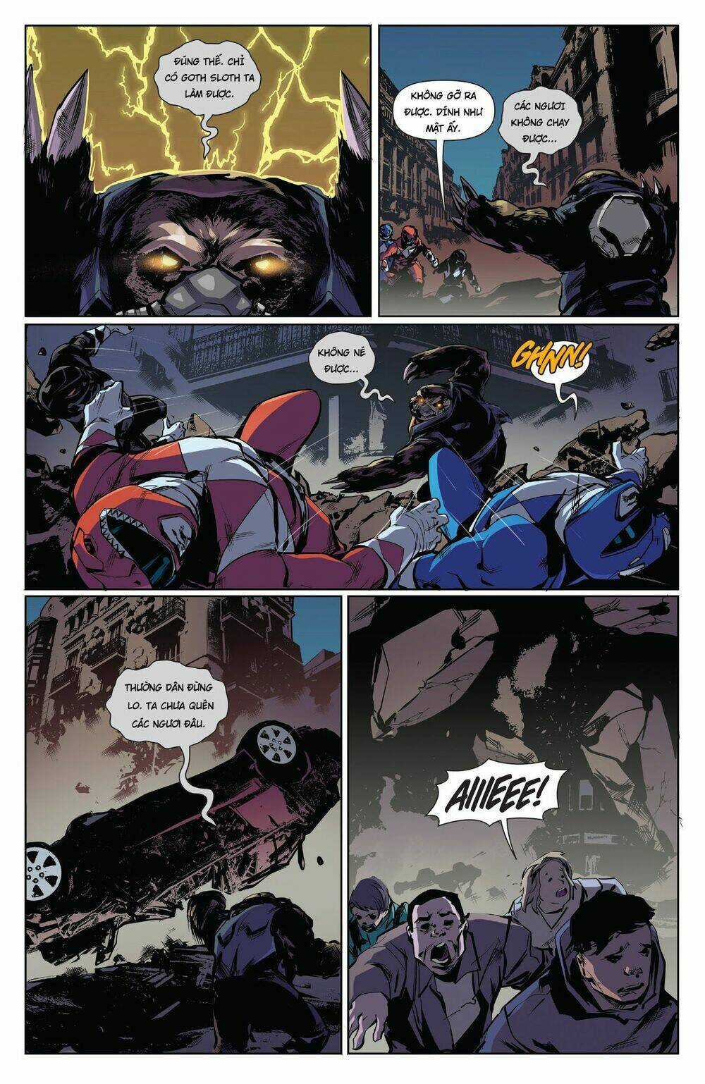 Mighty Morphin Power Rangers Chapter 19 trang 11