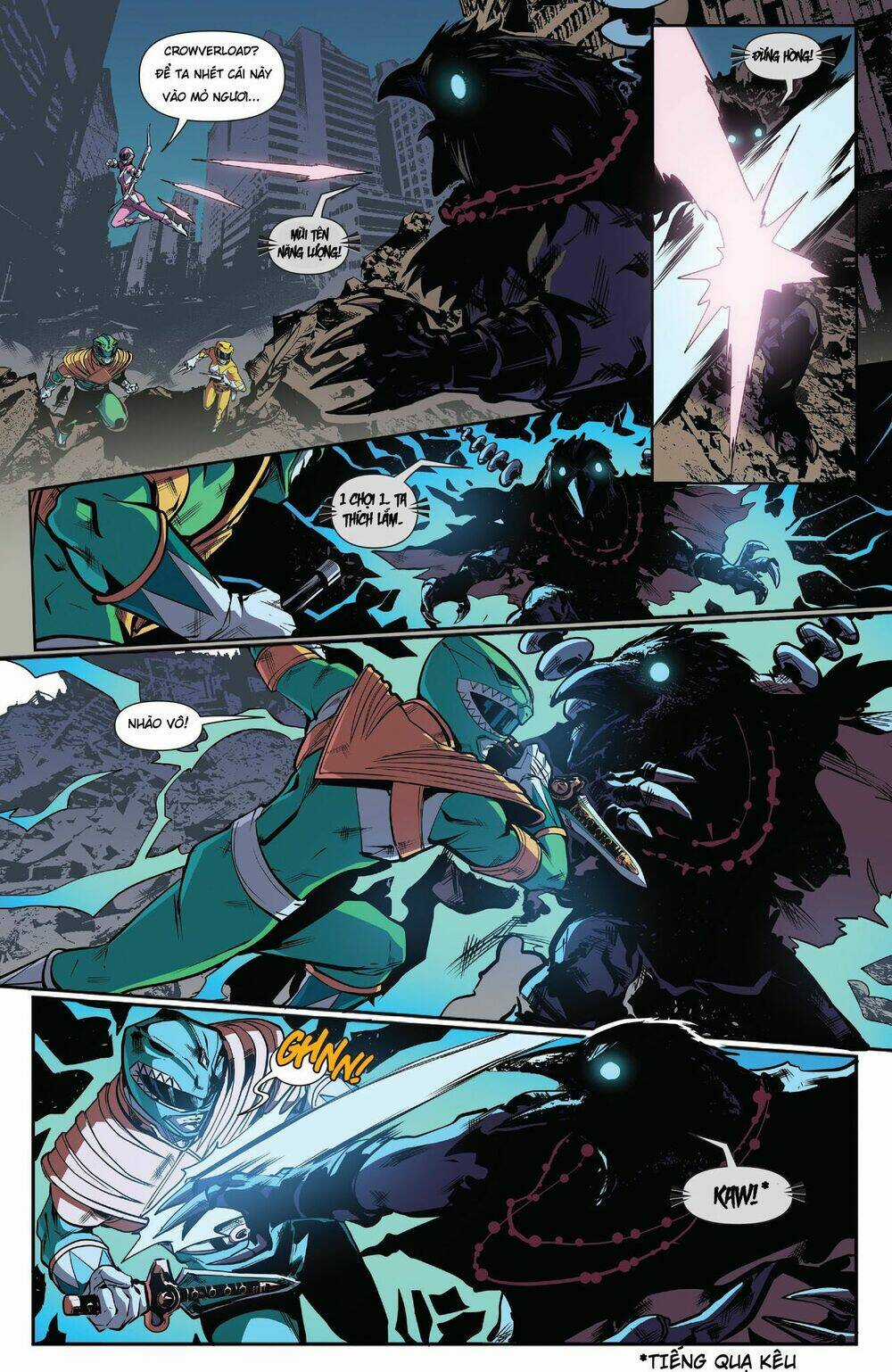 Mighty Morphin Power Rangers Chapter 19 trang 12