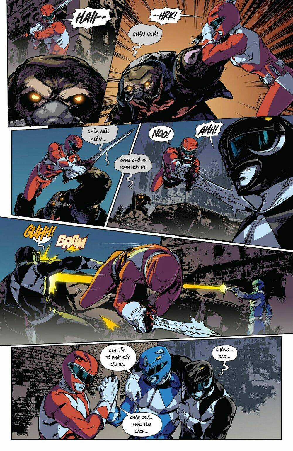 Mighty Morphin Power Rangers Chapter 19 trang 13