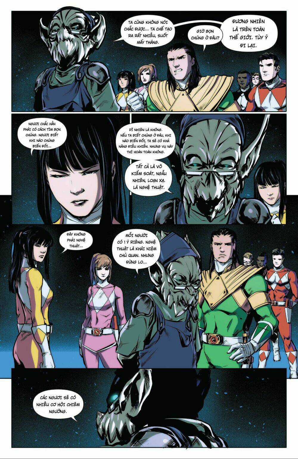 Mighty Morphin Power Rangers Chapter 19 trang 17