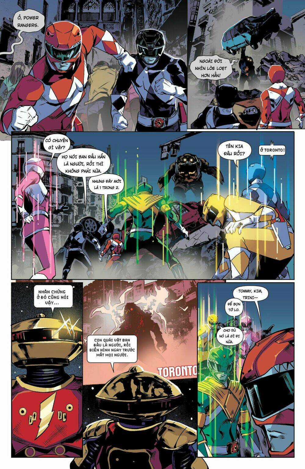Mighty Morphin Power Rangers Chapter 19 trang 8
