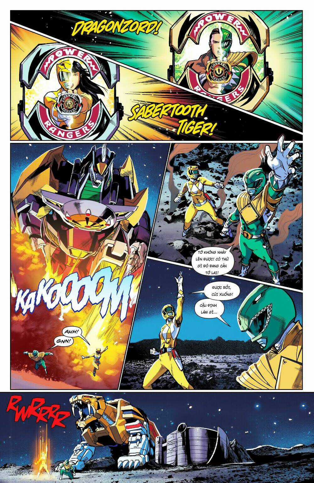 Mighty Morphin Power Rangers Chapter 2 trang 11