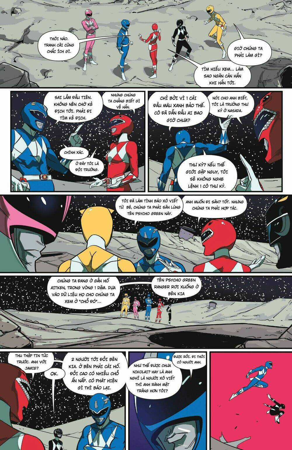 Mighty Morphin Power Rangers Chapter 20 trang 12