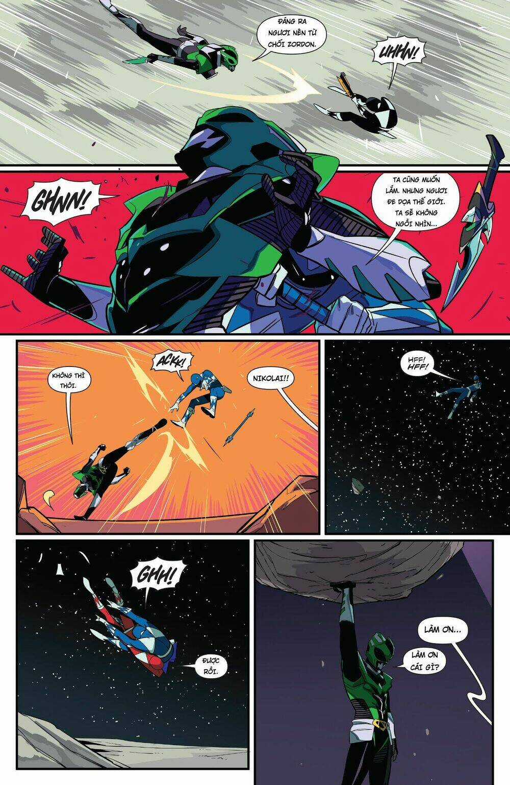 Mighty Morphin Power Rangers Chapter 20 trang 15