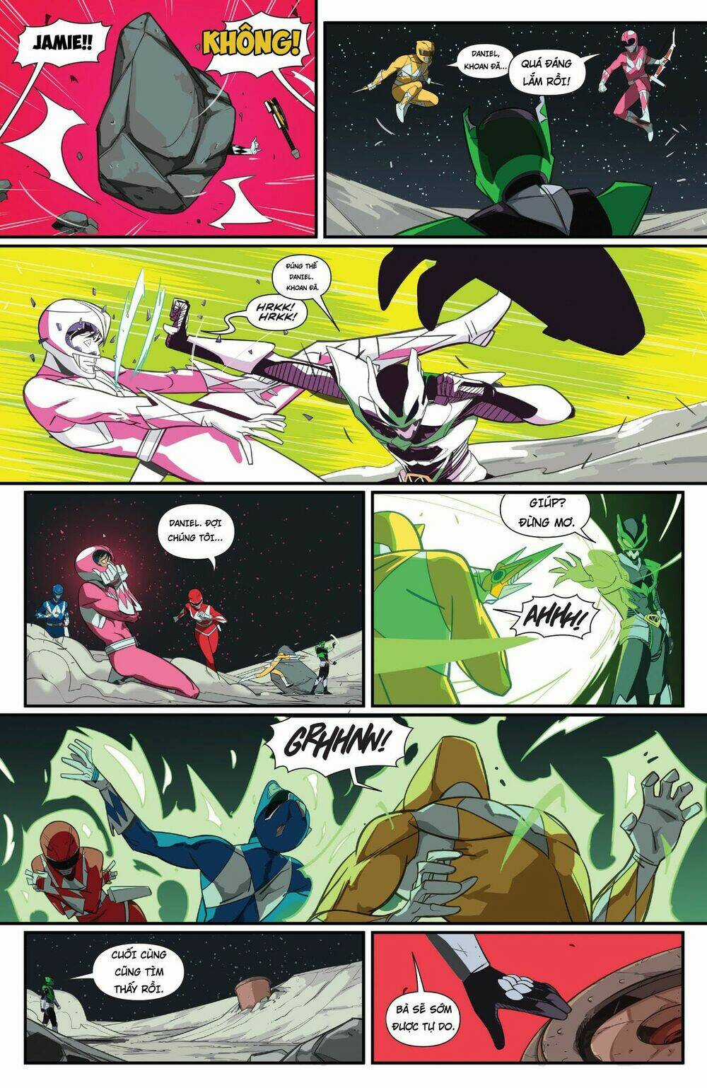 Mighty Morphin Power Rangers Chapter 20 trang 16
