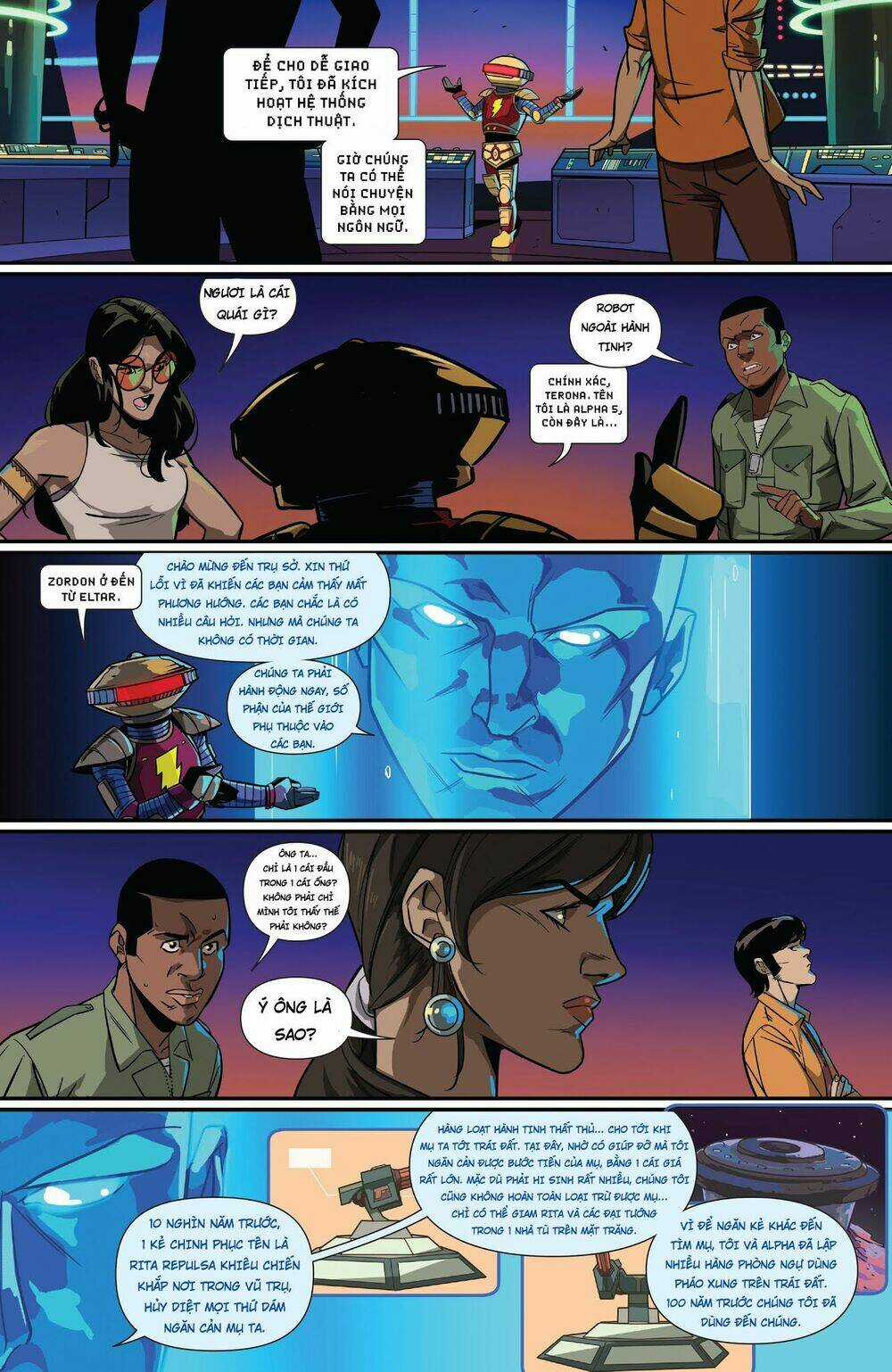 Mighty Morphin Power Rangers Chapter 20 trang 6
