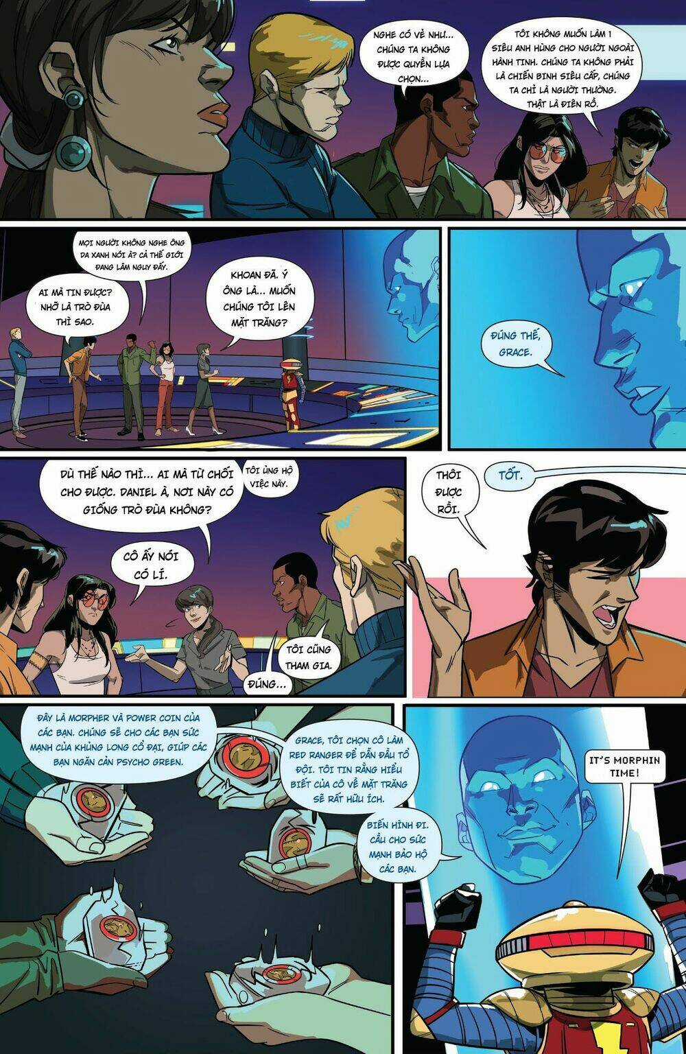 Mighty Morphin Power Rangers Chapter 20 trang 9