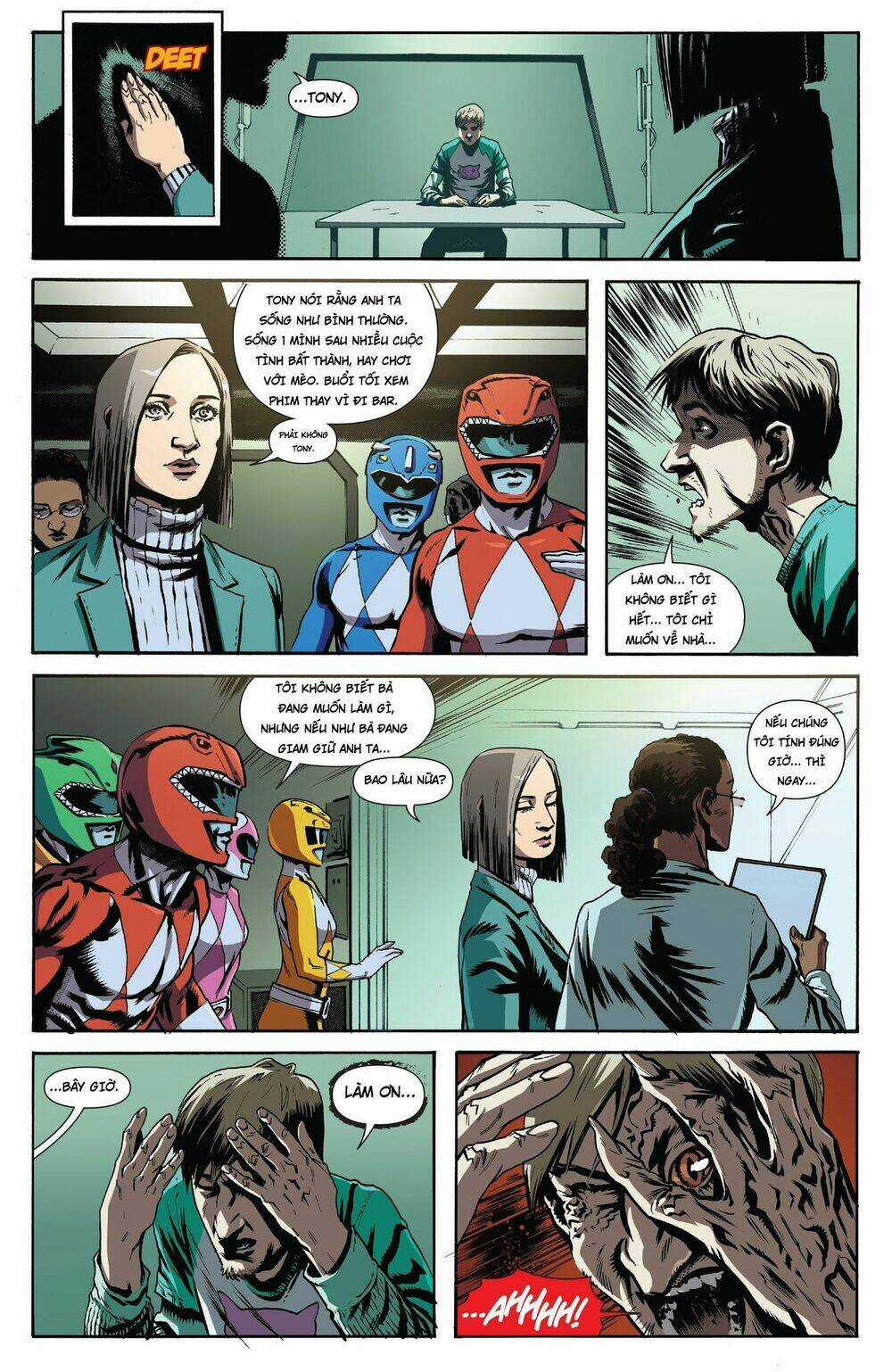 Mighty Morphin Power Rangers Chapter 21 trang 10